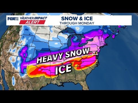 WEATHER IMPACT: Continuing live coverage, radar of January snowstorm