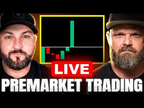 LIVE TRADING: Hunting The Market Open! (NASDAQ, Oil, Gold & Bitcoin) #7