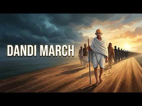 The walk that shook an Empire | Dandi March | 2d animation