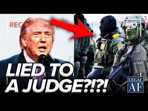 Trump's ICE CAUGHT IN A LIE over ARRESTS!?!?