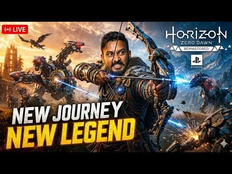 LIVE: Horizon Zero Dawn Remastered | Ultra Realistic Gameplay 🔥 Indian Gamer | Full Story Mode
