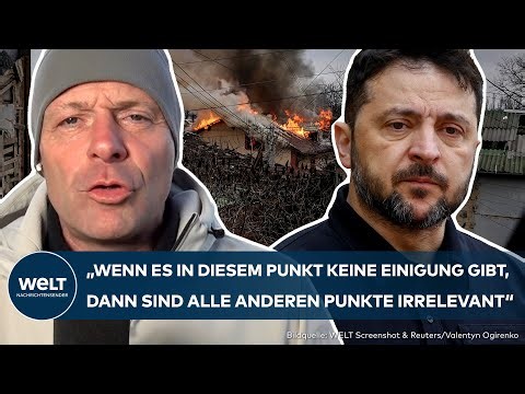 PUTINS KRIEG: Selenskyj stellt 20-Punkte-Friedensplan vor! Doch größter Streitpunkt bleibt ungeklärt