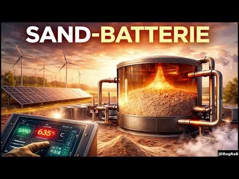 Sandbatterie enthüllt: Der Wärmespeicher, der die Energiewende wirklich skalieren kann