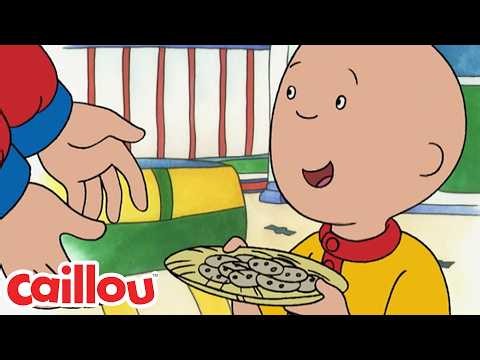 Caillou Makes Cookies 🍪 | Caillou | Cartoons For Kids