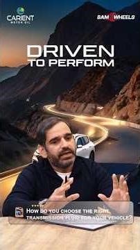 Q-26 How do you choose the right transmission fluid? @PSOPakistan @Carnamaypodcast