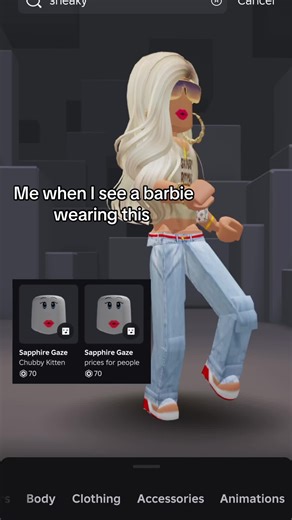 Barbie Outfit Inspired by Roblox