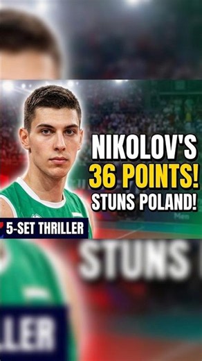 Bulgaria's incredible comeback vs Poland! 🤯🏐 #EuroVolley #volleyball