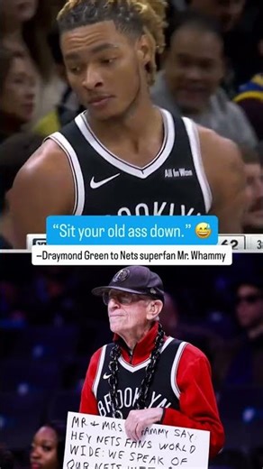 Draymond Green was getting into it with Mr. Whammy 😅