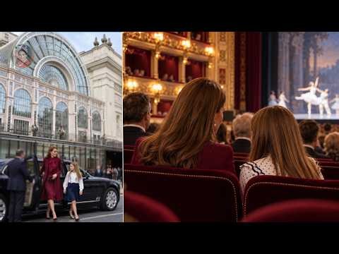 Catherine & Charlotte 'Secretly' Attend A Ballet Performance During Private Outing In Covent Garden