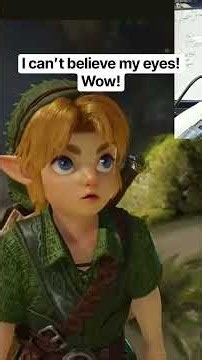 I can’t believe Ocarina of time Remake looks this awesome!