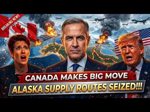 U S Military Trapped! Canada Just Seized Alaska Supply Lines | Rachel Maddow