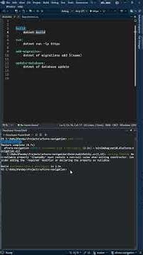 Automate EF Core Migrations with Makefile #databaseconcepts #programming