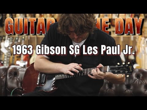 1963 Gibson SG Les Paul Jr. Cherry | Guitar of the Day - New Years Eve