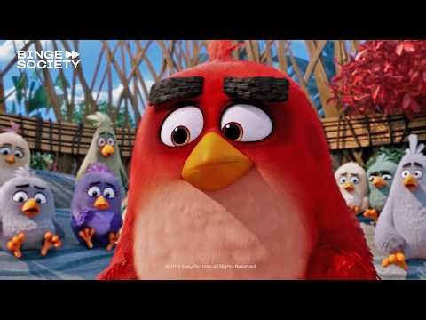 The Angry Birds Movie (2016) | Red Destroys a Birthday Party & Gets Sentenced