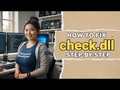 check.dll Missing? Quick Fix Guide!