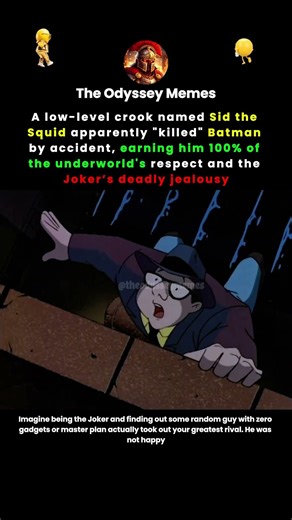 A Literal Nobody Accidentally Did What Gotham’s Supervillains Couldn’t #batman #anime
