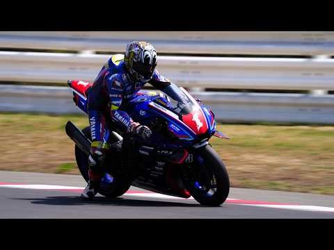 JSB1000 ST1000 4メーカー合同テスト2回目の走行 馬の背～SPコーナー MFJ全日本ロードレース選手権 スポーツランド菅生 SUGO公開テスト DAY1