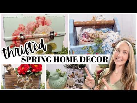 Thrifted Trash to Treasure Home Decor - Using forgotten finds