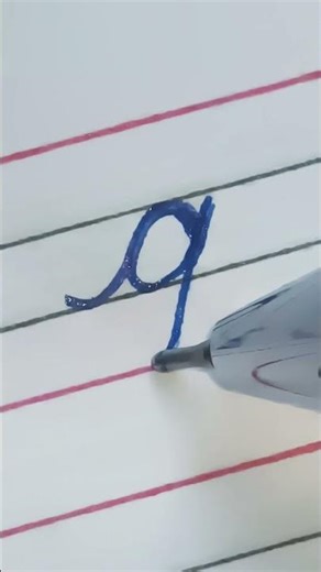 how to write a small letter g in cursive writing | cursive writing practice |#trend #viral |