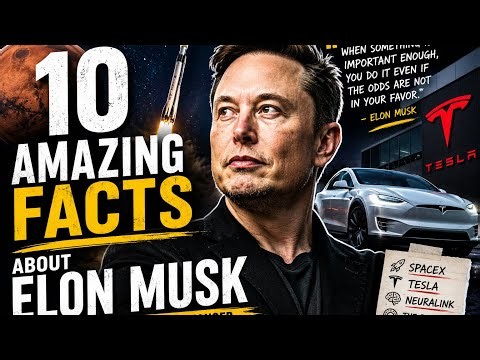 10 Mind-Blowing Facts About Elon Musk You Didn’t Know! 🚀