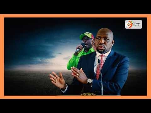 Murkomen, Gachagua escalate war of words
