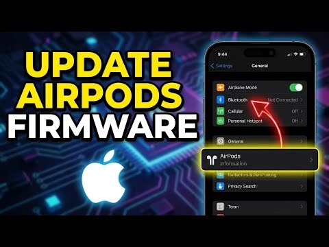 How to update your AirPods firmware via iPhone and Bluetooth - Beginner Guide