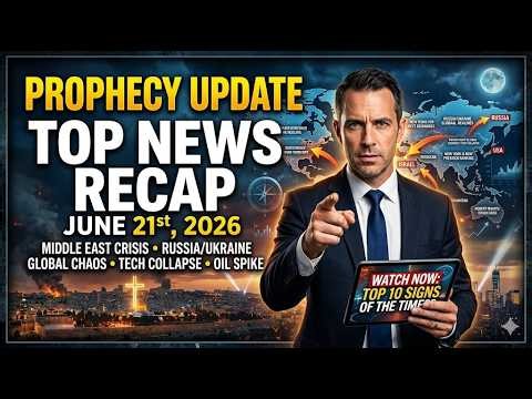 Prophecy Update Top News Recap for June 21st, 2026