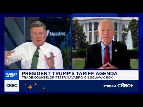 Watch CNBC's full interview with White House senior trade counselor Peter Navarro