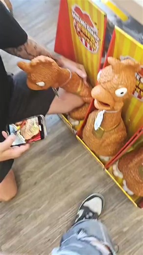 Getting kicked out the store for using loud rubber chickens. | Exploring with Josh