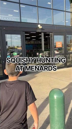 Squishy hunting at Menards! ‪@menards‬