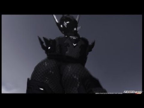 PSO2NGS My Showcase Dark Falz Armor Set