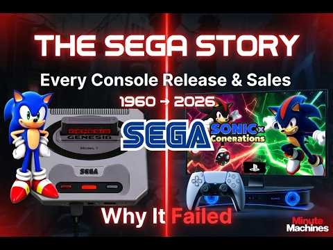 The SEGA Story: Every Console Release Date, Sales & Why They Left Hardware