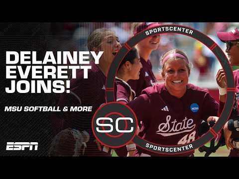 Delainey Everett speaks on advancing to the Women's College World Series | SportsCenter