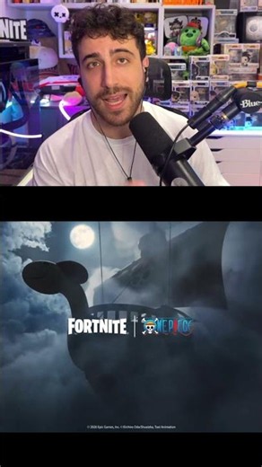 ONE PIECE su FORTNITE *UFFICIALE*! #shorts Fortnite ITA