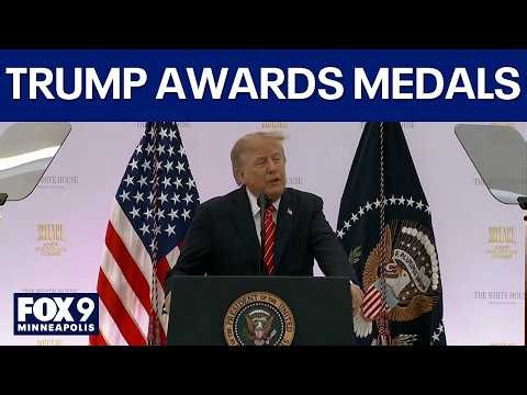 Trumps honors Musk, Dell and more with science, technology and innovation medals