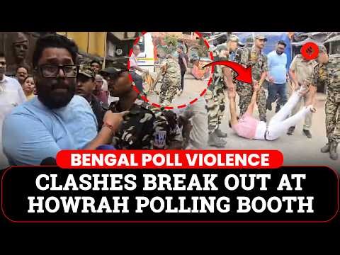 CRPF Detains Two After Booth Tension In Howrah During West Bengal Assembly Elections Phase 2 Voting