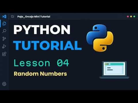 Python Basics for Beginners | Random numbers