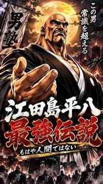 【魁!!男塾】江田島平八 最強伝説！もはや人間ではない規格外の男#魁男塾 #男塾 #江田島平八 #大豪院邪鬼 #最強伝説 #最強キャラ #漫画考察 #アニメ考察 #少年ジャンプ