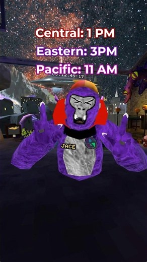 Gorilla Tag UFO Infestation Live Event…