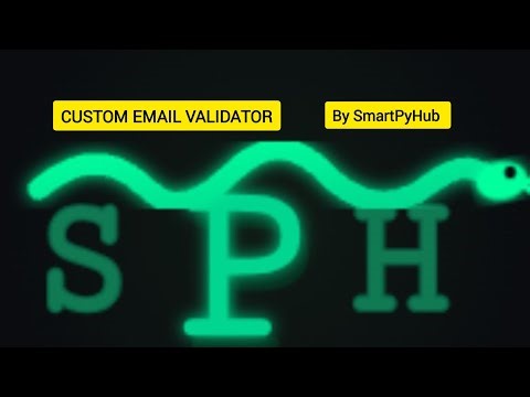 Customized email validator in Django rest framework backend 