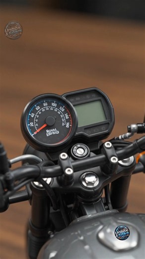 Unbox & Spark — Royal Enfield Hunter - #shorts #royalenfield #royal #asmr