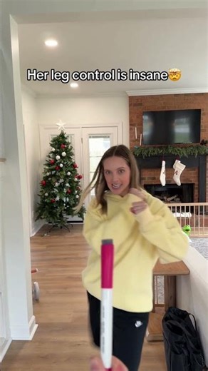 Watch her feet do the impossible