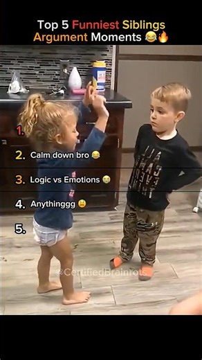 Top 5 Funniest Siblings Argument Moments (Brother vs Sister!) 😂🔥