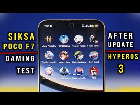 Siksa POCO F7 Test Gaming After Update HyperOS 3.0 Makin Panas ? Di Limit ?