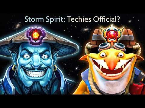 When The STORM SPIRIT SPAMMER Disrespected The TOP 1 Techies | Techies Official