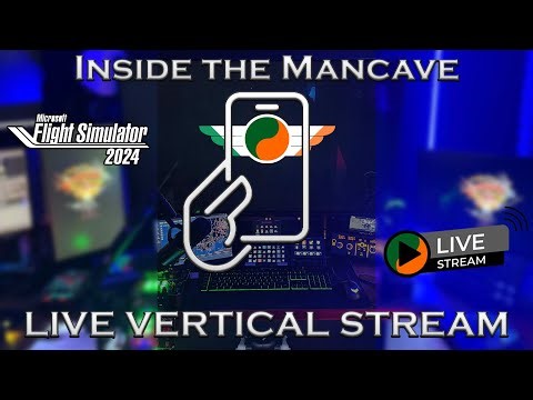 Vertical Cockpit Cam LIVE | New Zealand Adventure | Part 1 | Accu-Sim Aerostar | MSFS 2024