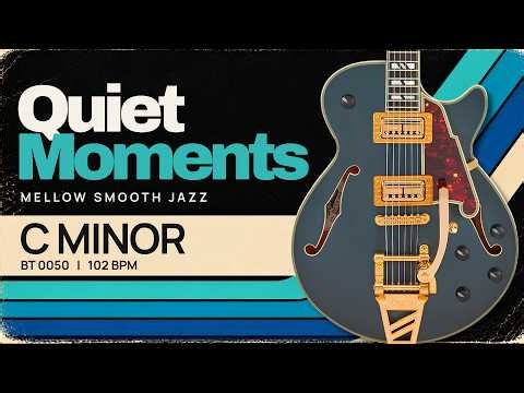 Quiet Moments | Mellow Smooth Jazz Backing Track in C Minor l BT 0050