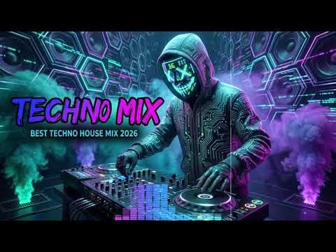 TECHNO HOUSE MIX 2026 🤘 Best New Nonstop Techno Songs For Party, Gym, Gaming 🔥 Techno Bass Remix