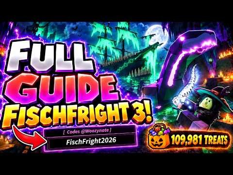 FULL GUIDE To NEW FISCHFRIGHT 3 UPDATE in FISCH! (6 NEW RODS, RITUALS & TREATS) ROBLOX