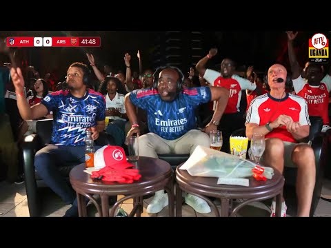 Atletico Madrid 1-1 Arsenal GOAL REACTIONS